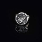 925K Sterling Silver Eagle Ring — image 2