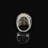 Emerald Ring with Oval Stone - Handmade — image 6