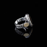 Handmade 925 Sterling Silver Personalized Rings - Custom Photo Ring with Name Engraving — image 5