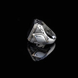 Handmade 925 Sterling Silver Personalized Rings - Custom Photo Ring with Name Engraving — image 3