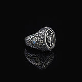 925 Sterling Silver Rotating Turquoise Ring - Men's Rotating Turquoise Scorpion Ring - Handcrafted 925 Sterling Silver Jewelry - Birthday Gifts — image 5