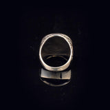 Lion Ring Animal Ring Statement Ring Vintage Ring Sterling Silver Ring Pinky Ring Silver Signet Ring Gift for Him Handmade — image 6