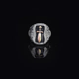 925 Sterling Silver Sword Ring - Custom Signet Ring for Men — image 2