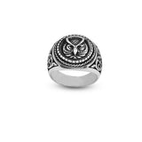 925K Sterling Silver Owl Ring — image 1