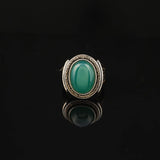 925K Sterling Silver Jade Ring — image 2