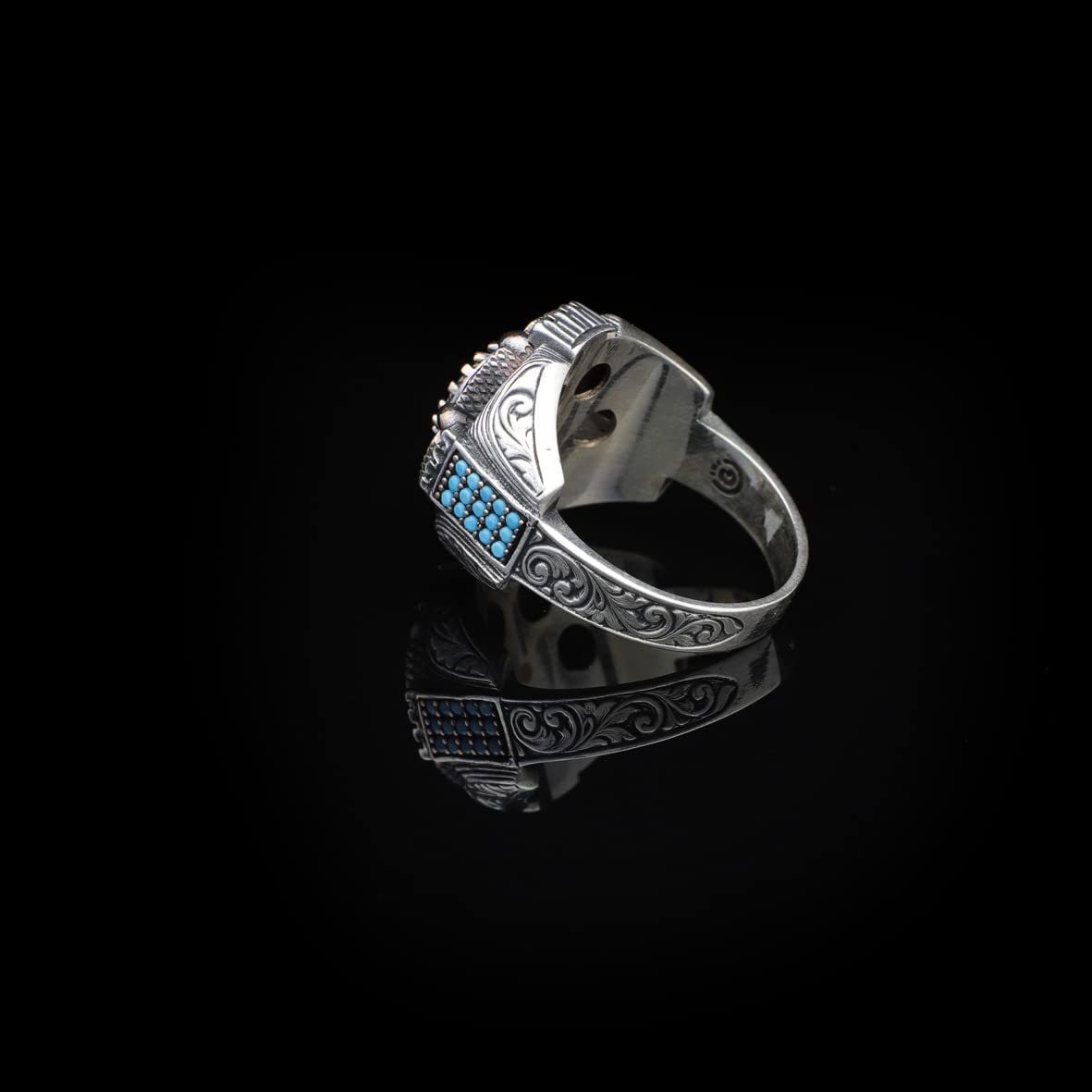 Natural Lapis Lazuli Stone Ring