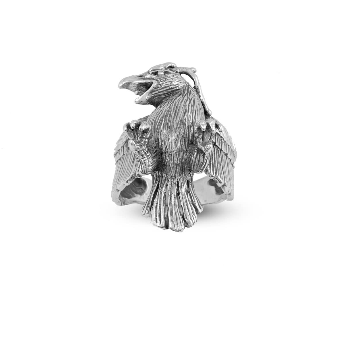 925K Sterling Silver Eagle Ring