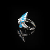 American Indian Chief Handmade Silver Men Ring — image 5