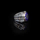 Natural Lapis Lazuli Stone Ring — image 3