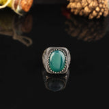 925K Sterling Silver Jade Ring — image 2