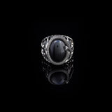 Mystical Serpent Onyx and Sterling Silver Snake Ring — image 2