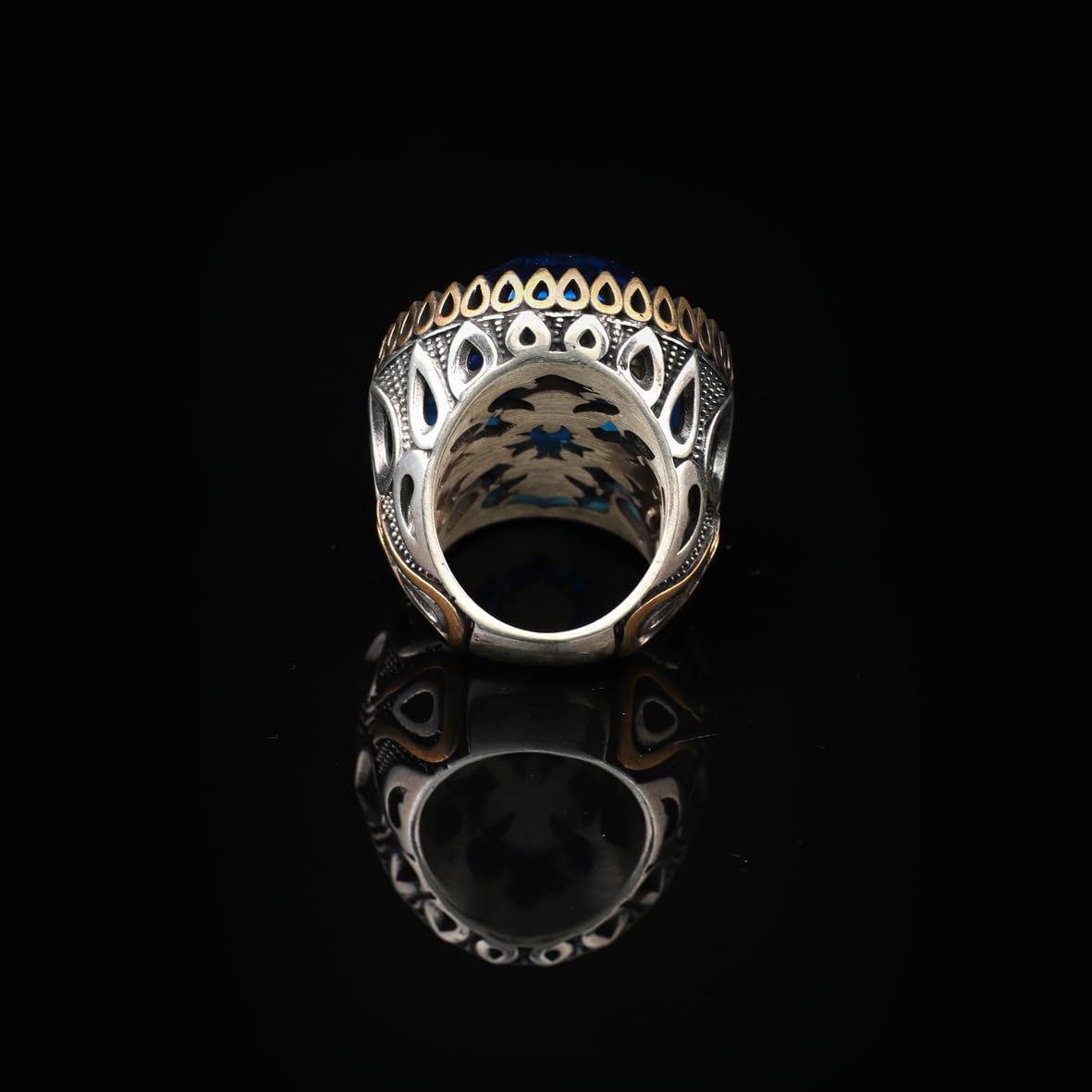 Aquamarine Ring -Oval Gemstone
