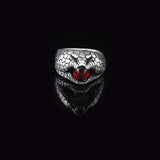 Snake Handmade Sterling Silver Ring For Men — image 2