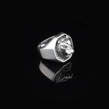 925K Sterling Silver Lion Ring — image 3