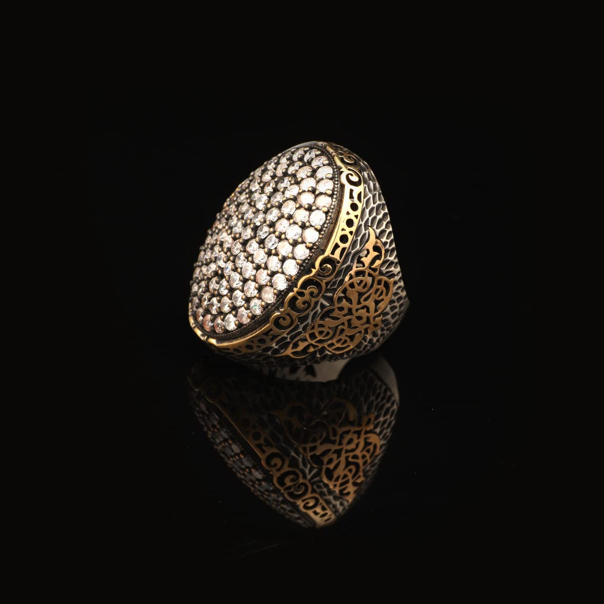 Silver Large Ring