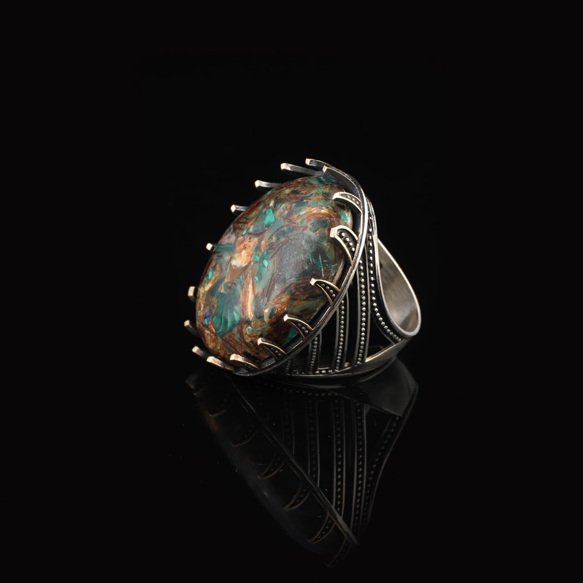 Special Turquoise Ring for Men