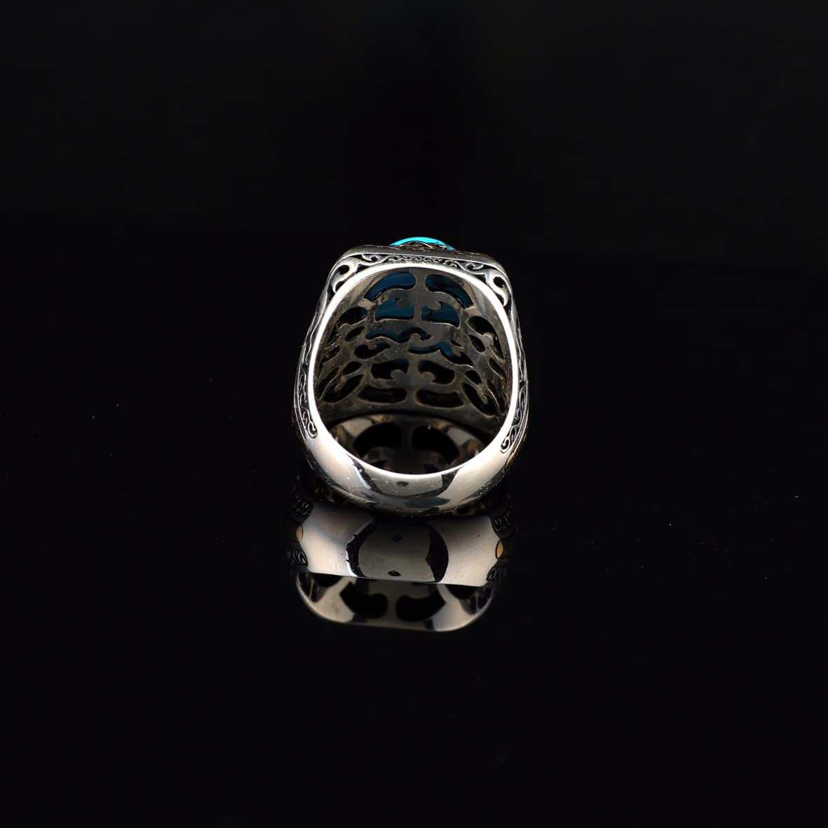 Mens Turquoise Ring