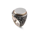 Handmade 925 Sterling Silver Personalized Rings - Custom Photo Ring with Name Engraving — image 1