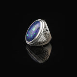 Mens Turquoise Ring — image 4