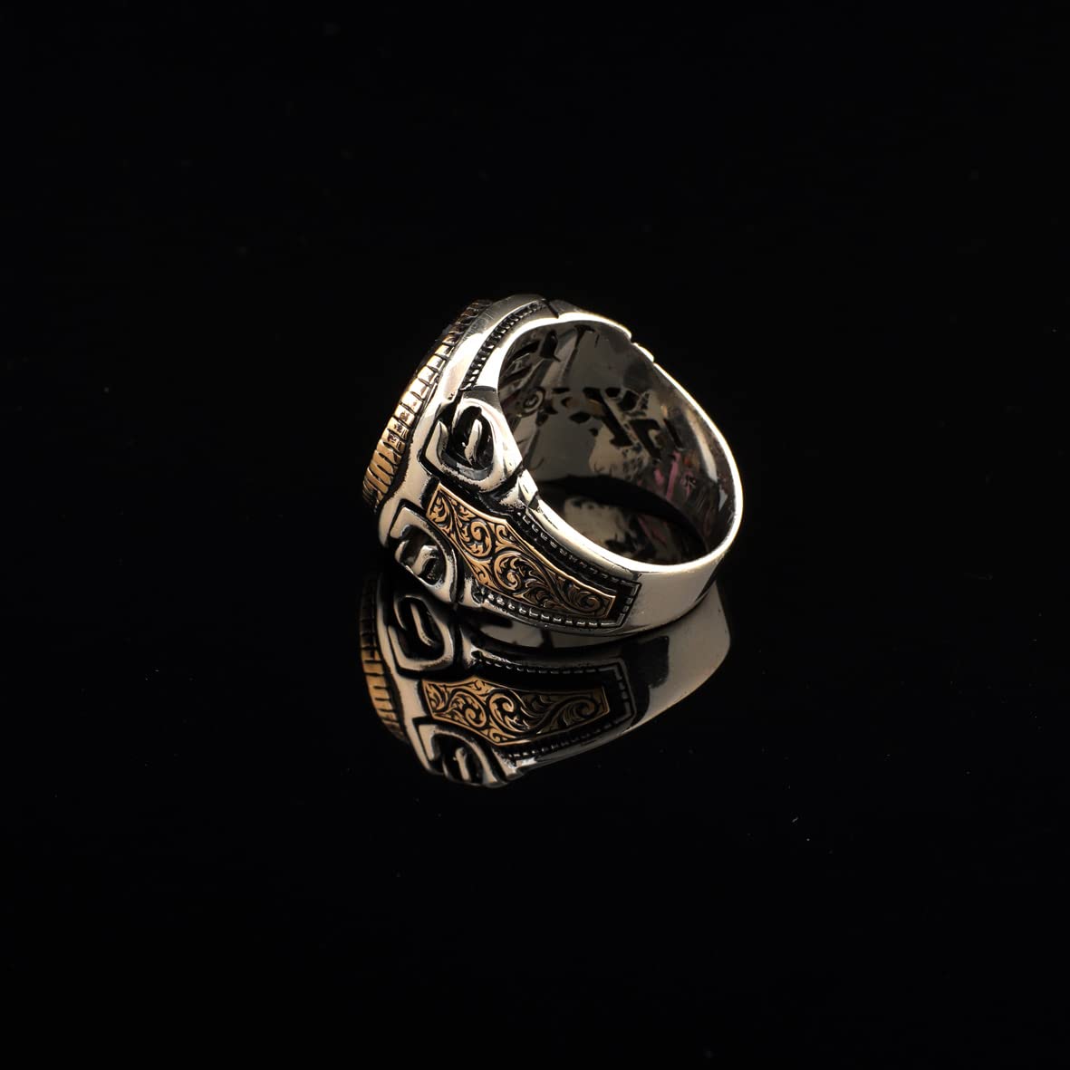 925K Sterling Silver Purple Sapphire Ring