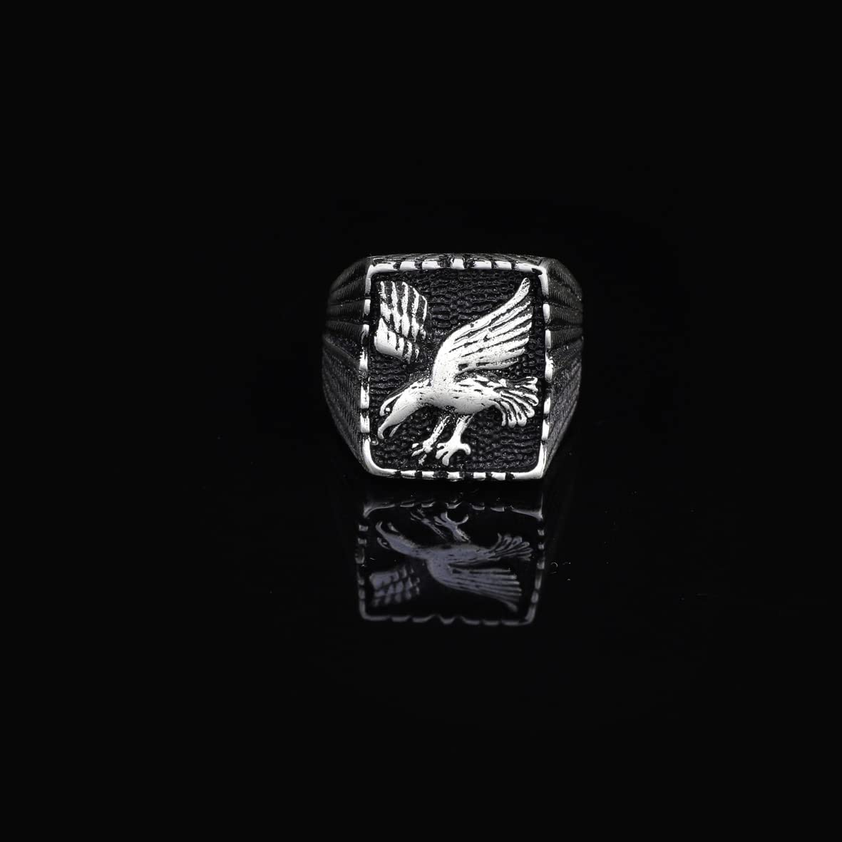 925K Sterling Silver Eagle Ring