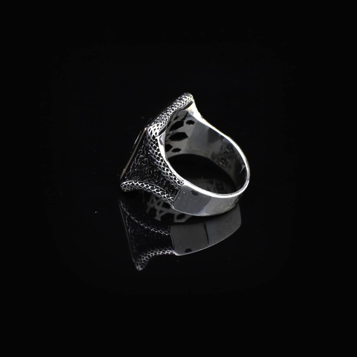 925K Sterling Silver Rudder Ring