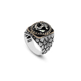925K Sterling Silver Anchor Ring — image 1