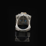 Aquamarine Ring - Large Gemstone Ring for Men — image 6