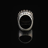 Tiger Eye Ring with Micro Onyx Stone — image 6