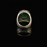 Men's Vintage Ottoman Emerald Ring — image 6
