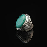 Malachite Ring for Men — image 4