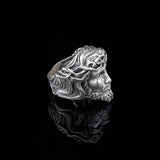 Jesus Christ Crown of Thorns Handmade Sterling Silver Men Ring — image 5