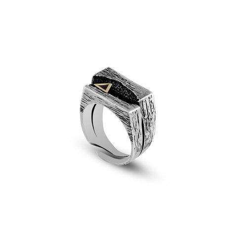 925K Sterling Silver Vintage Ring Men