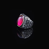 Men Handmade Carnelian Stone Ring — image 4