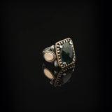 925K Sterling Silver Jade Ring — image 3