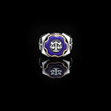 Natural Lapis Lazuli Stone Ring — image 2