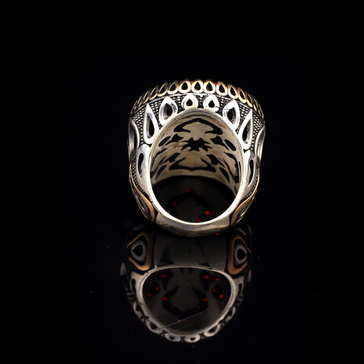 Silver Large Ring