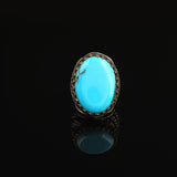 925K Silver Large Stone Ring Men — image 3