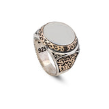Handmade 925 Sterling Silver Personalized Rings - Custom Photo Ring with Name Engraving — image 1