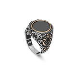 Black Onyx and Sterling Silver Rotating Scorpion Ring for Men - Men's Rotating Scorpion Ring with Black Onyx - Birthday Gifts — image 3