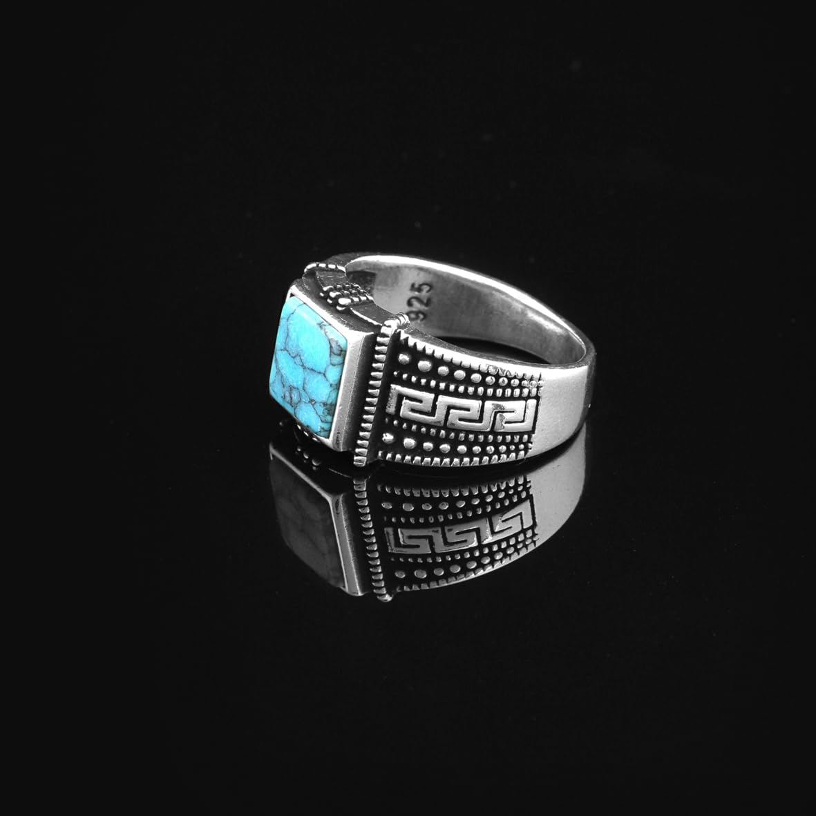 Vintage Men's Turquoise Ring