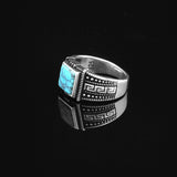 Vintage Men's Turquoise Ring — image 5