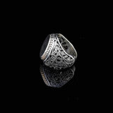 Handmade 925 Sterling Silver Personalized Rings - Custom Photo Ring with Name Engraving — image 2