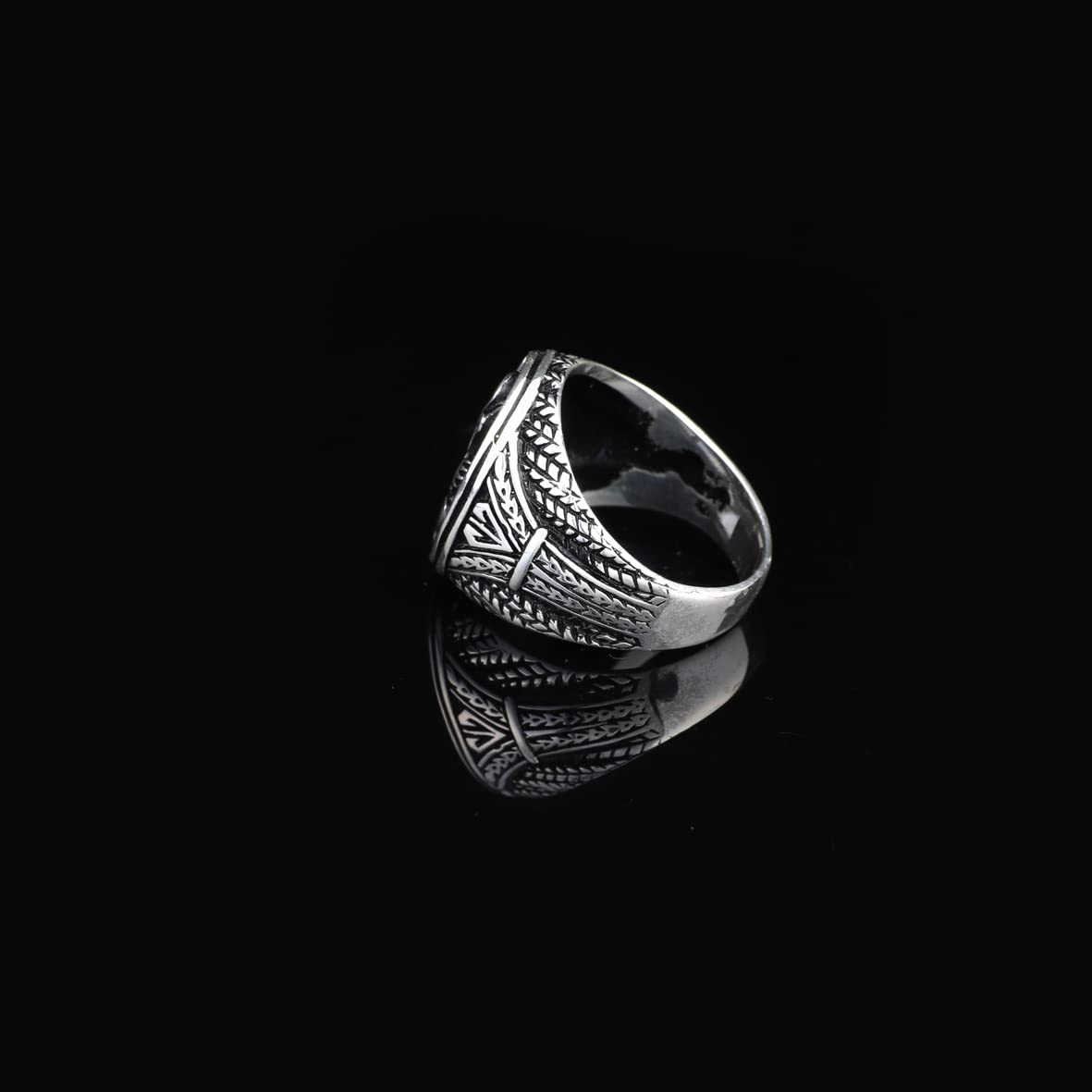925K Sterling Silver Spartan Ring