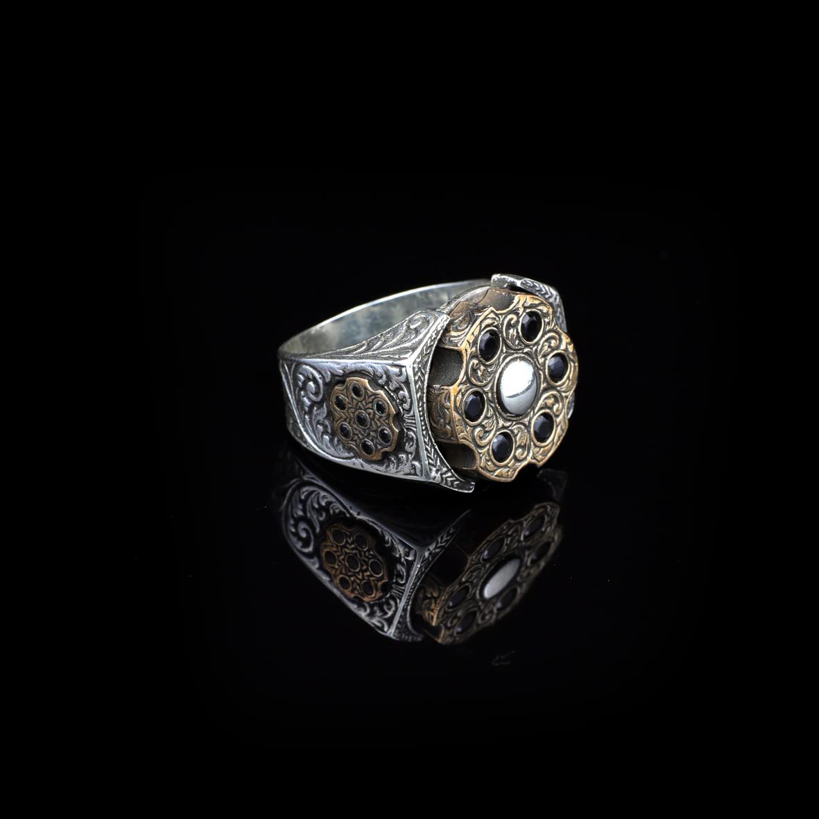 Black Onyx Men's Ring