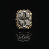 Handmade Onyx Ring Ottoman Style – Large Statement Vintage Gemstone Ring — image 3