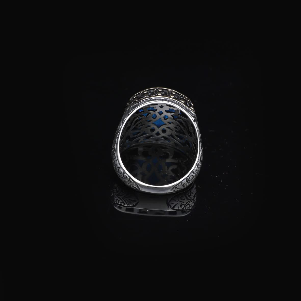 925K Silver Aquamarine Ring