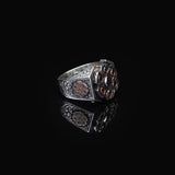 Men's 925 Sterling Silver Ruby Rotating Ring - Ruby Rotating Ring for Men - Birthday Gifts — image 3