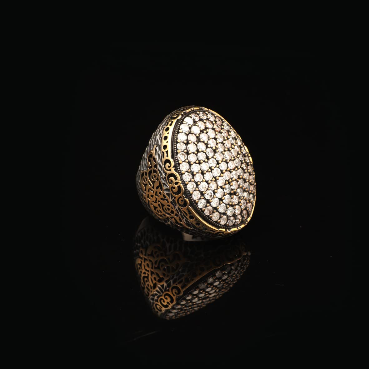 Silver Large Ring