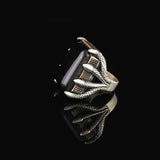 Vintage Black Onyx Ring — image 5